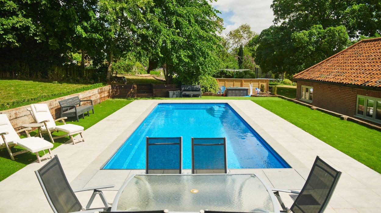 High-End XL Trainer Outdoor Pool Installation in Suffolk Gallery Image 3