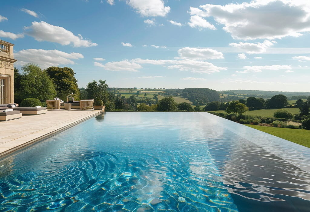 Infinity Pool in the countryside