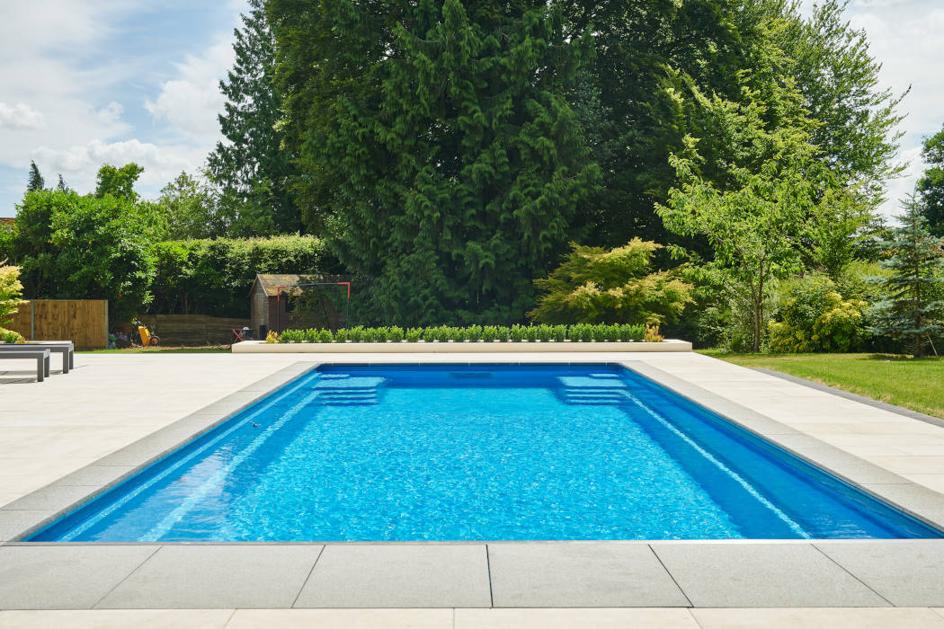 Outdoor Pool Installation in Hampshire Gallery image 1