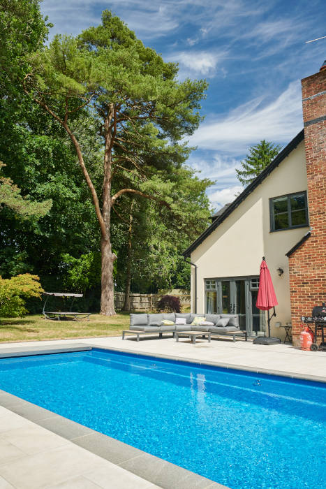 Outdoor Pool Installation in Hampshire Gallery image 3