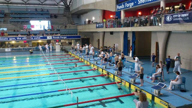 Ponds Forge pool in Sheffield