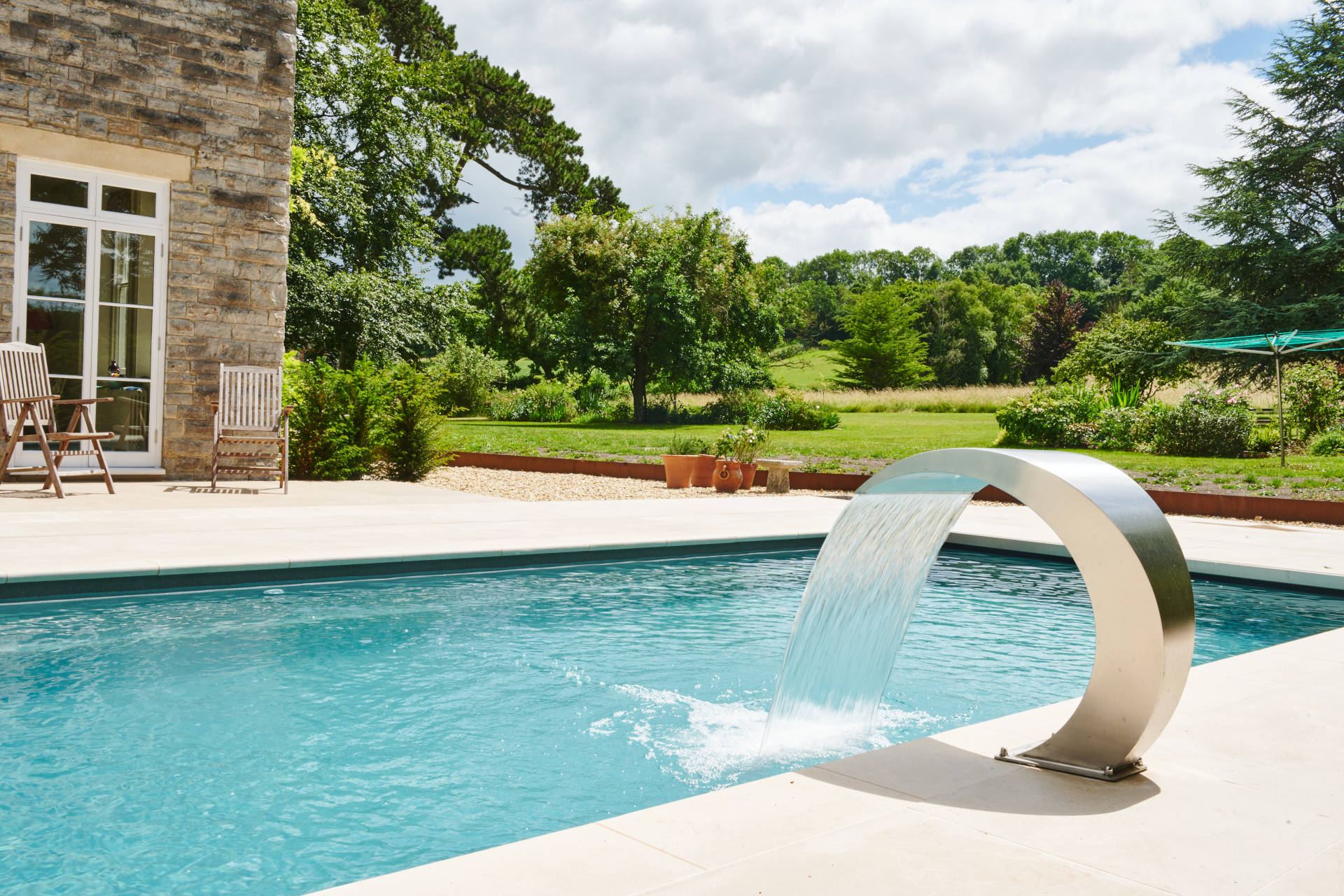 Tranquil Outdoor XL-Trainer Pool in Wells Somerset Case Study Featured Image