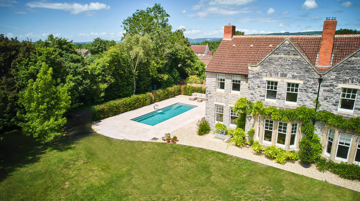 Tranquil Outdoor XL-Trainer Pool in Wells Somerset Case Study Gallery Image 3
