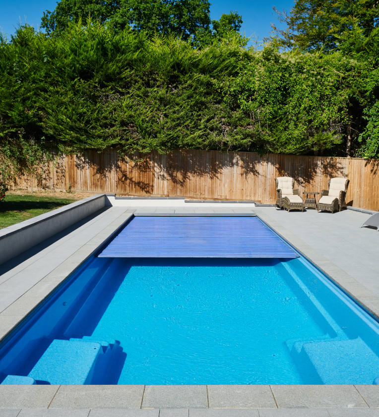 XL Trainer Pool Installation in Westerham, Kent - Side Image